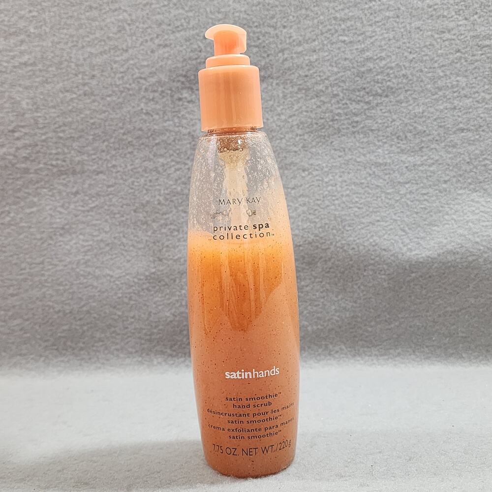 Mary Kay PRIVATE SPA COLLECTION Satin Hands Hand Scrub 7.75oz #007010 NEW No Exp